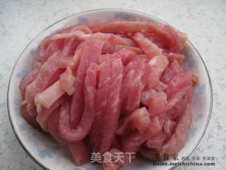 肉丝炒面的做法步骤：2