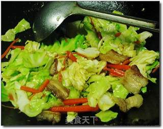干锅包心菜的做法步骤：2