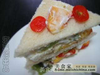 雪隐虹装的做法步骤：2