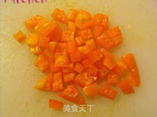 虾仁年糕滑蛋的做法步骤：2