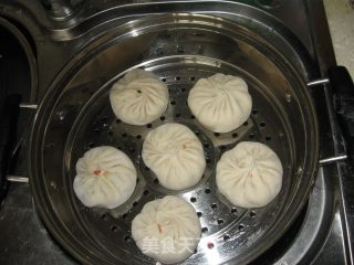 四色素菜包的做法步骤：2