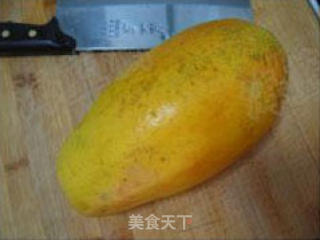 木瓜培根饭的做法步骤：2