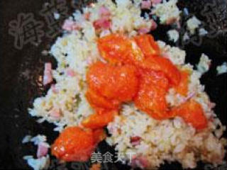 木瓜培根饭的做法步骤：2