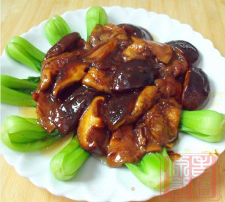 香菇油面筋的做法步骤：2