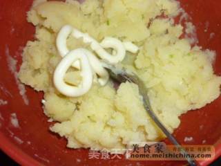 土豆也可很小资的做法步骤：2