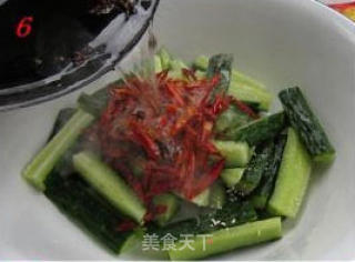 酸辣黄瓜的做法步骤：2