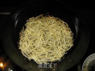 三丝抱豆的做法步骤：2