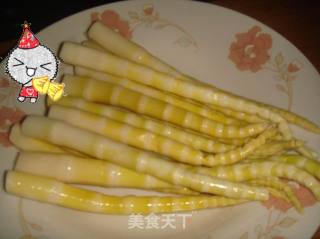 野山笋炒肉片的做法步骤：2