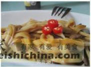 蚝油冷拌杏鲍菇的做法步骤：2