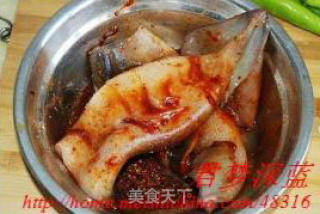 烤蔬菜鱿鱼的做法步骤：2