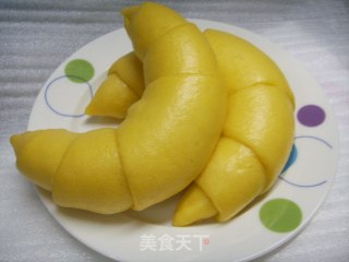金牛角馒头的做法步骤：2