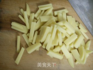 什蔬炒年糕的做法步骤：2