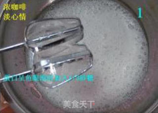 蓝莓蛋糕卷的做法步骤：2