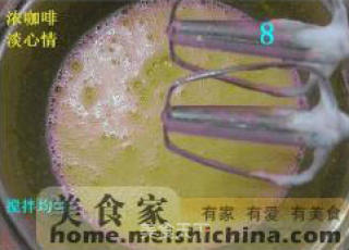 蓝莓蛋糕卷的做法步骤：2