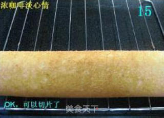 蓝莓蛋糕卷的做法步骤：2