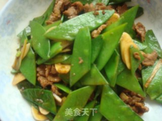 牛肉荷兰豆的做法步骤：2