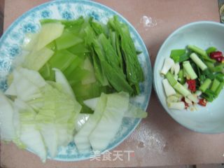 炒饼的做法步骤：2