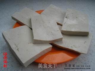 煎豆腐--孜然味的做法步骤：2
