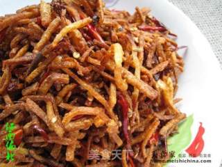 麻辣土豆丝的做法步骤：2