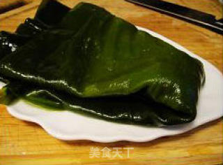 海带大肉卷的做法步骤：2