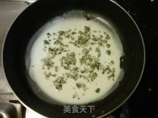 清凉薄荷摊饼的做法步骤：2