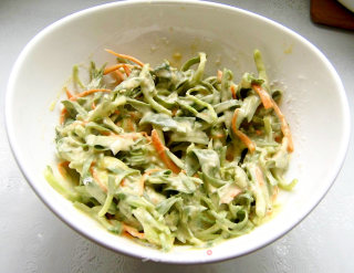 面条菜煎饼的做法步骤：2