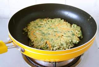 面条菜煎饼的做法步骤：2