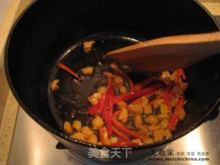 双丝炒虾干的做法步骤：2