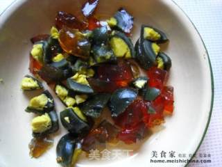 辣椒皮蛋肉的做法步骤：2