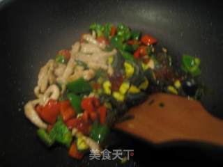 辣椒皮蛋肉的做法步骤：2