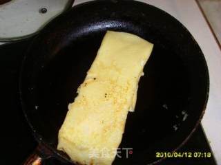 鸡蛋葱花摊饼的做法步骤：2