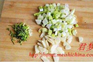 香辣豆花肉片的做法步骤：2