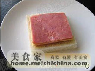 西多士的做法步骤：2