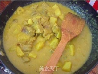 咖喱牛腩的做法步骤：2