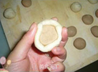 可可红豆酥的做法步骤：2