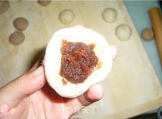 可可红豆酥的做法步骤：2