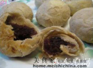 可可红豆酥的做法步骤：2
