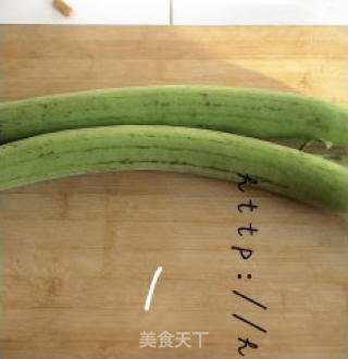 丝瓜虾盅的做法步骤：2