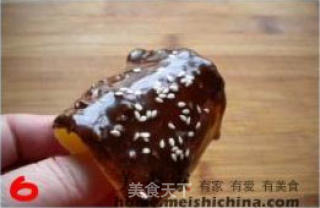 橙香巧克力薄饼的做法步骤：2