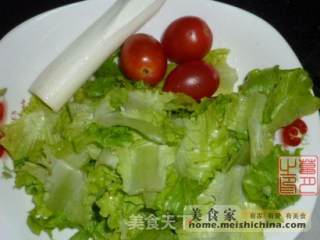 番茄豆腐沙拉的做法步骤：3