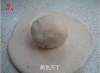 酥饼的做法步骤：3