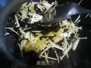 木须炒饼的做法步骤：2