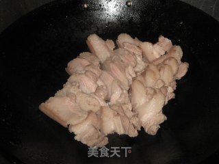 孜然回锅肉的做法步骤：2