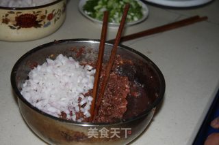 门钉肉饼的做法步骤：2