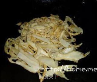 雪菜笋片的做法步骤：2