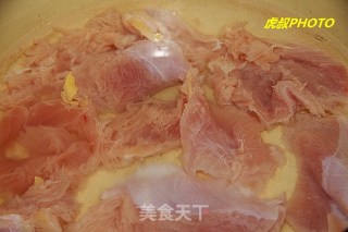 芙蓉鸡片的做法步骤：2