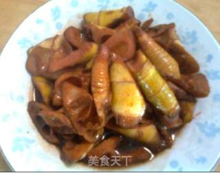 素焖竹笋的做法步骤：2