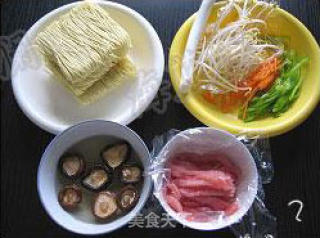 肉丝炒面的做法步骤：3