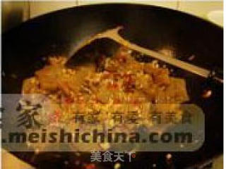 剁椒肉末煮魔芋的做法步骤：3