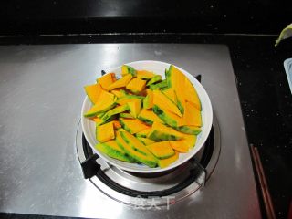 南瓜辫子土司的做法步骤：2